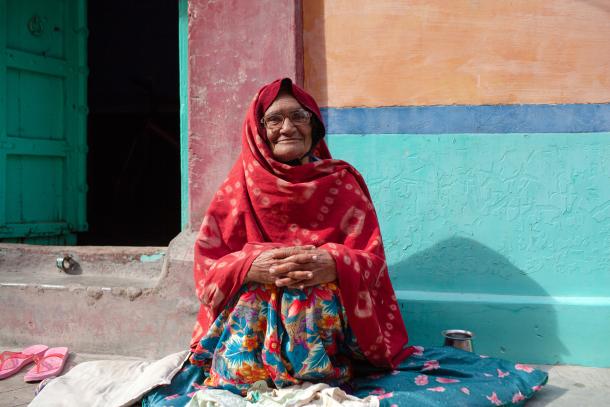 elderly woman